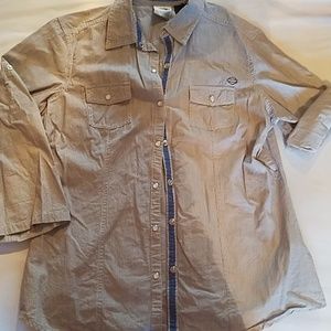 Harley Davidson Button Up Shirt